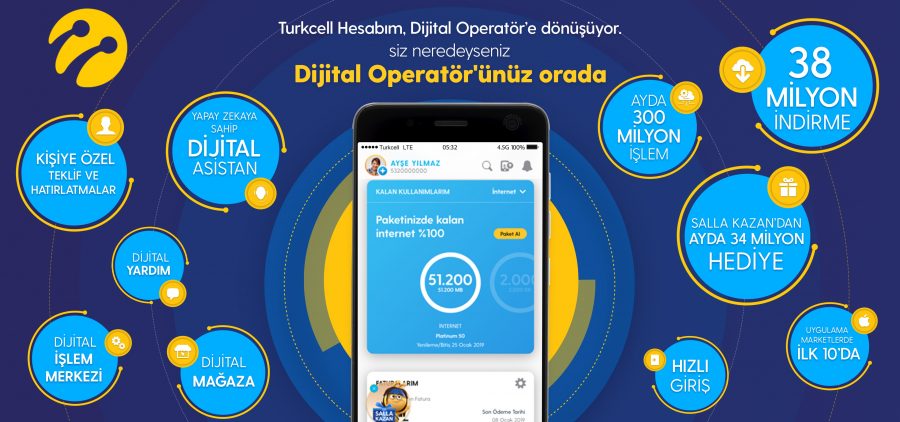 Turkcell dijital operatör uygulaması indir